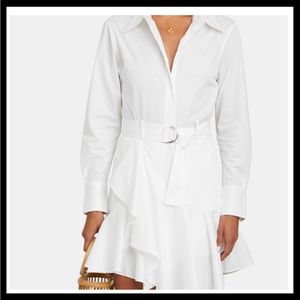 A.L.C. Jacey Cotton Poplin Shirt Dress